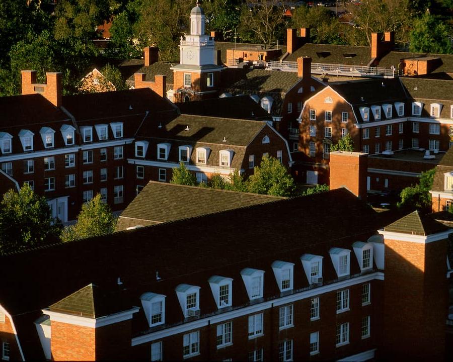 The West Green on Ohio University's Athens campus.